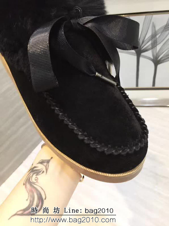 UGG 18年限量版 卡兔毛領 時尚保暖 雪地靴 QZS2433